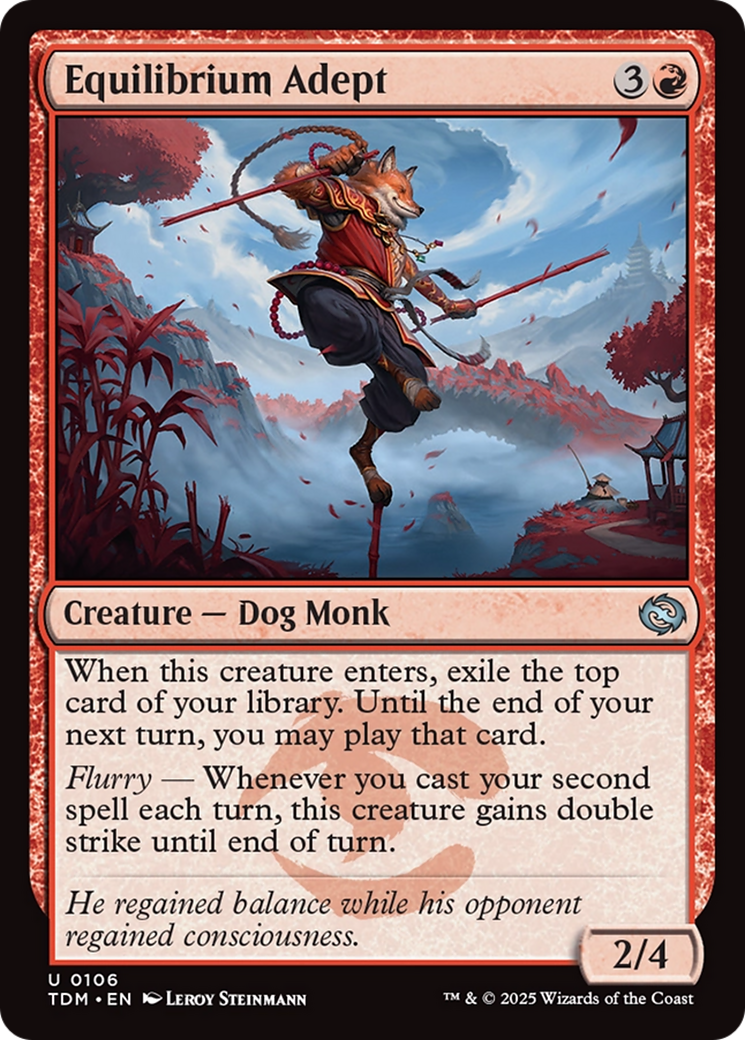 Equilibrium Adept
