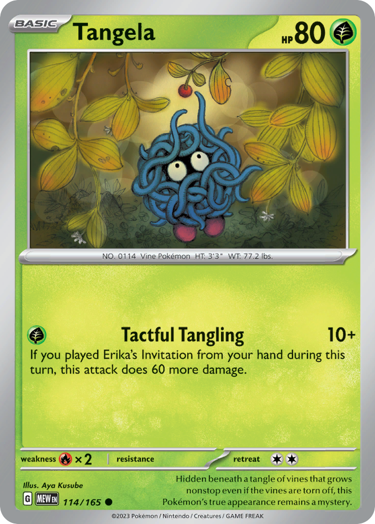 Tangela (Holo reverse)