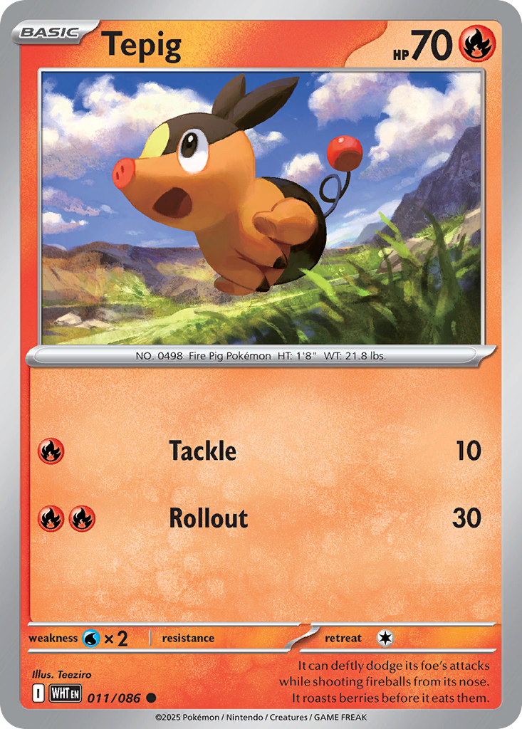 Tepig (Holo)