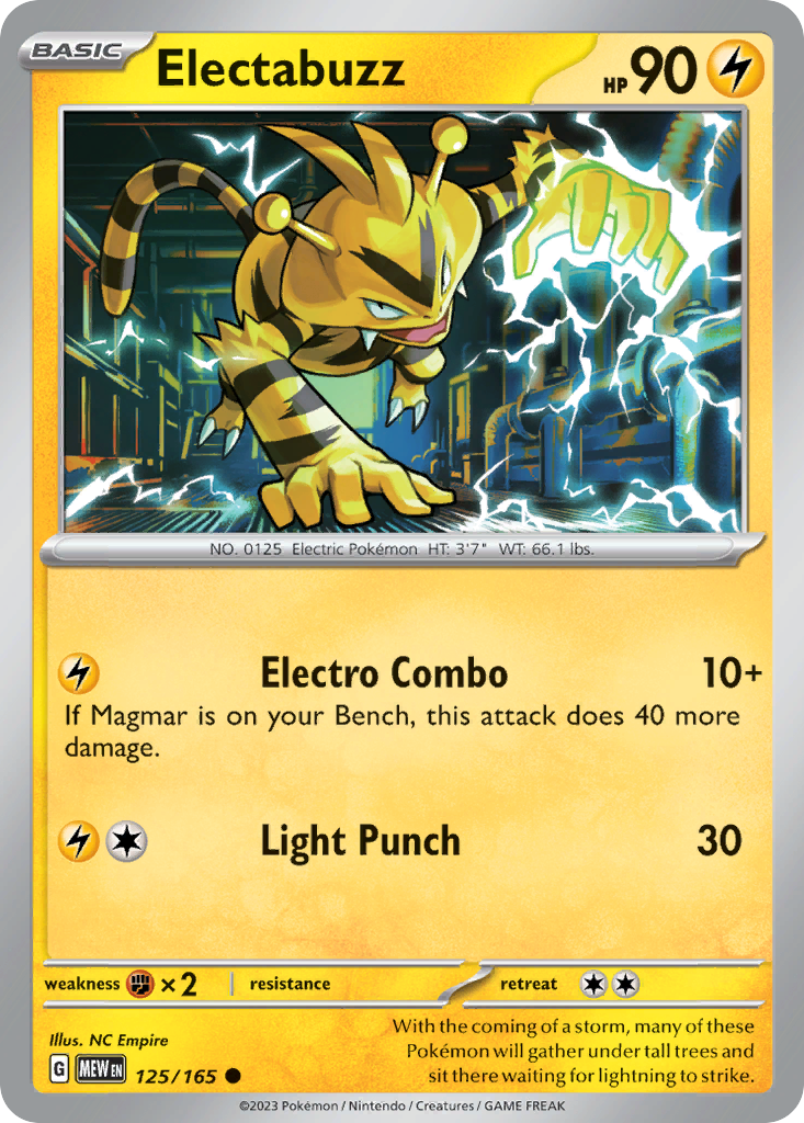 Electabuzz (Holo reverse)
