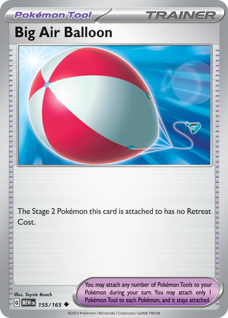 Big Air Ballom(Holo reverse)