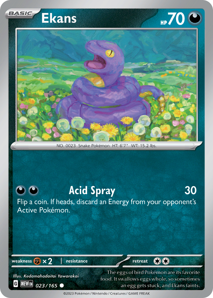 Ekans (Holo reverse)