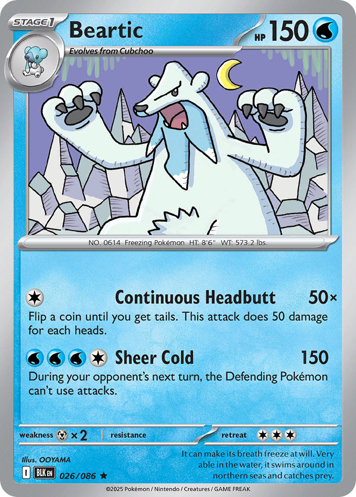 Beartic (Holo Black&White)