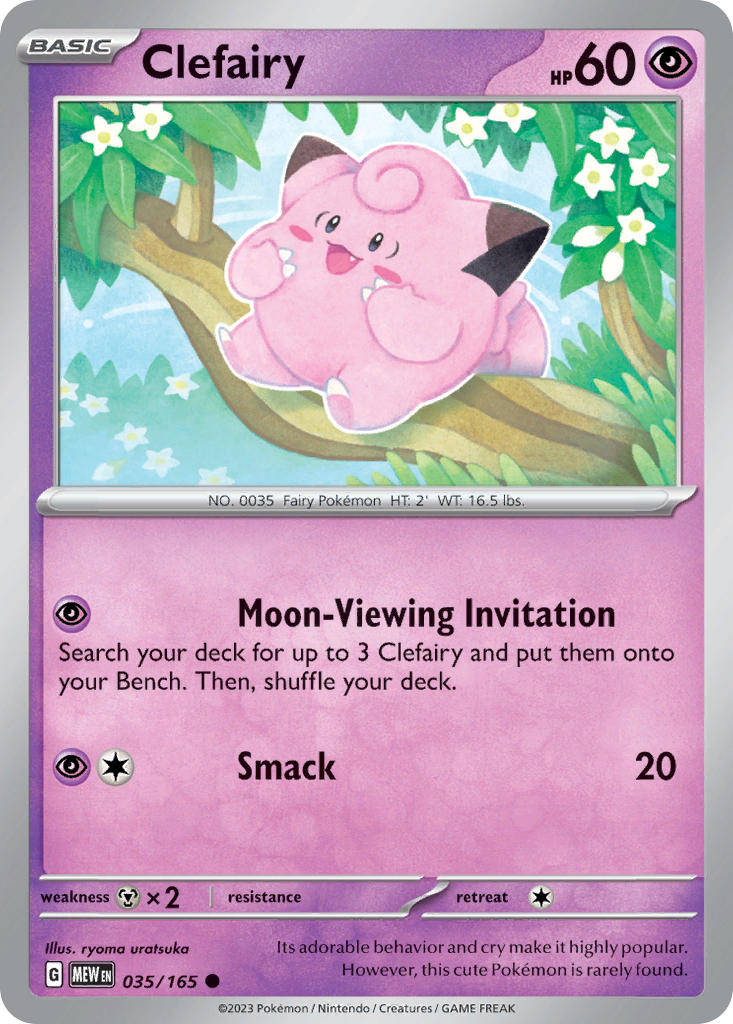 Clefairy (Holo reverse)