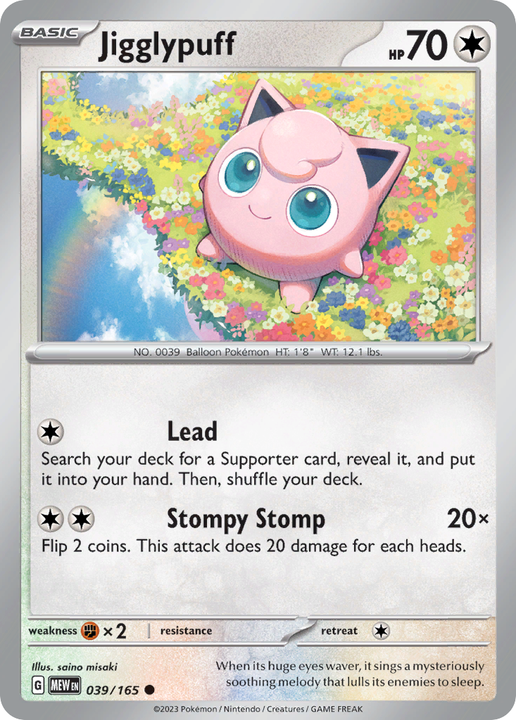 Jigglypuff (Holo reverse)