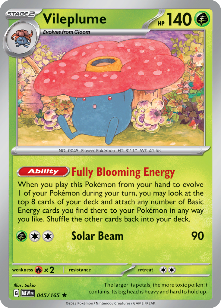 Vileplume (Holo Foil)