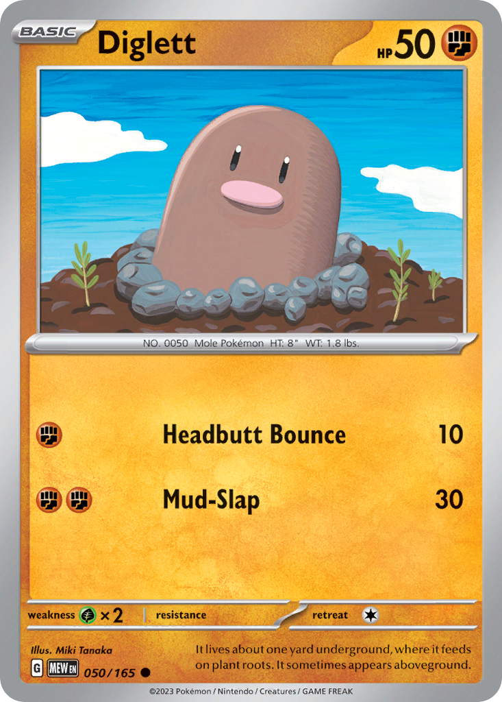 Diglett (Holo reverse)