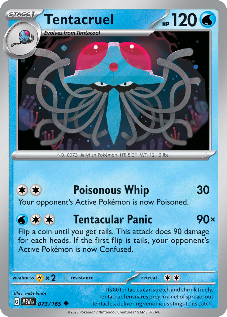Tentacruel (Holo reverse)