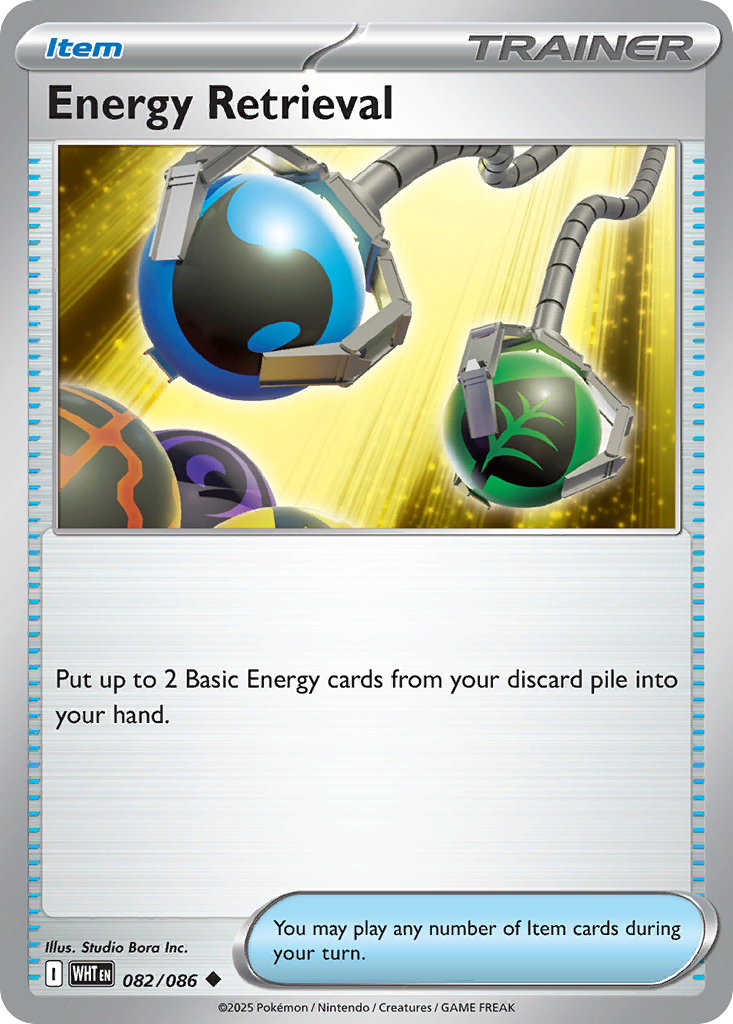 Energy retrieval (Pokéball Pattern)