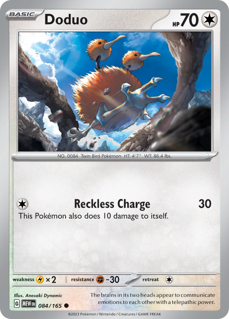 Doduo (Holo reverse)