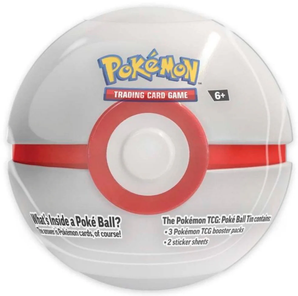 Pokeball TIN 1pz (Ingles)