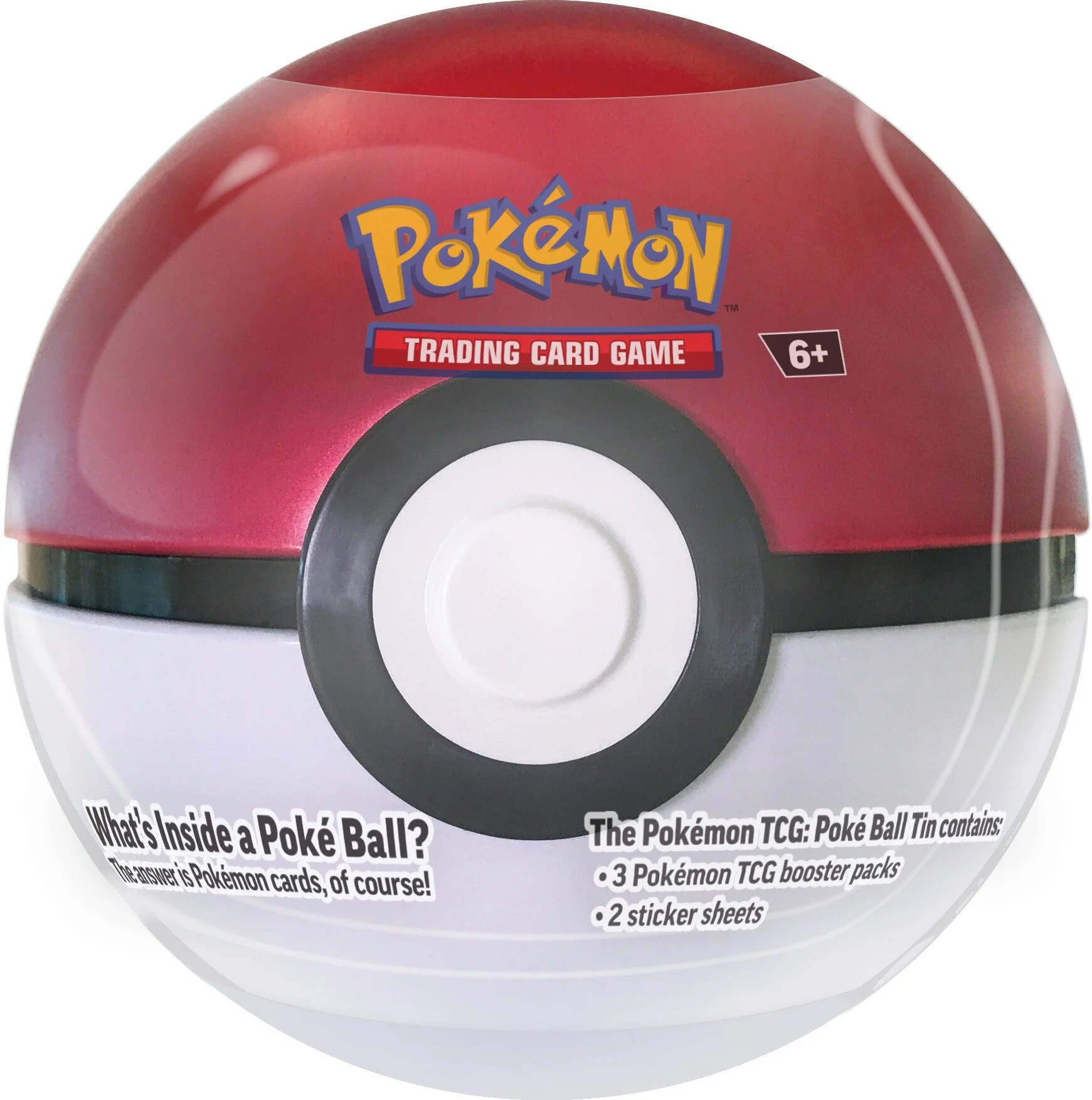 Pokeball TIN 1pz (INGLES)