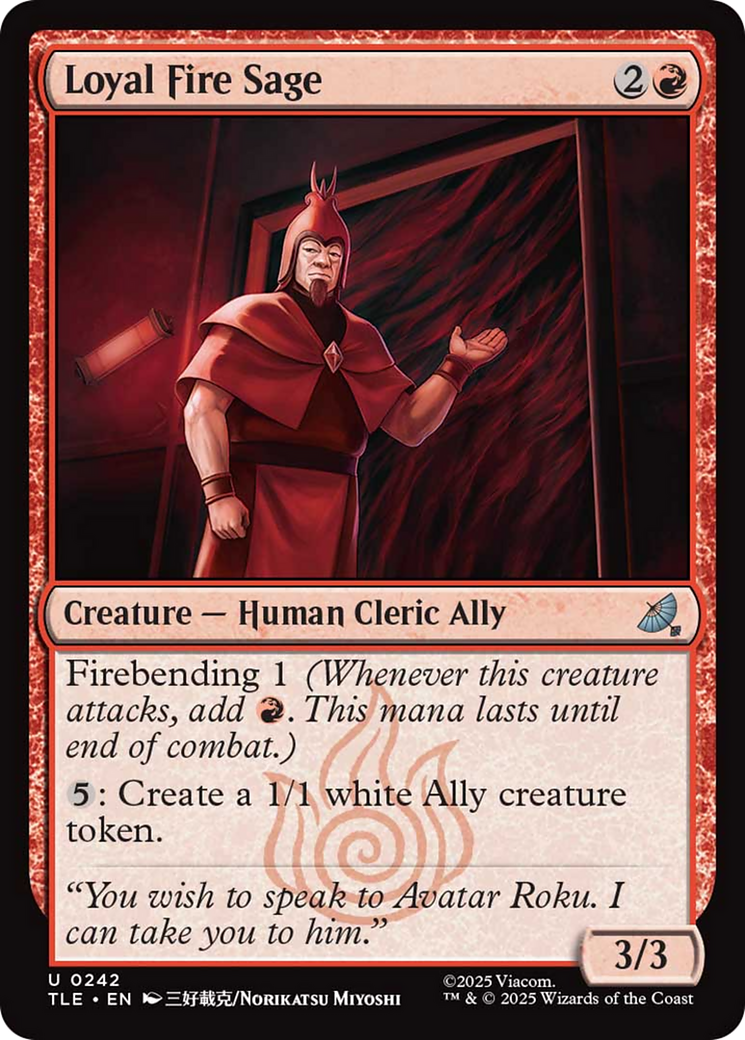 Loyal Fire Sage