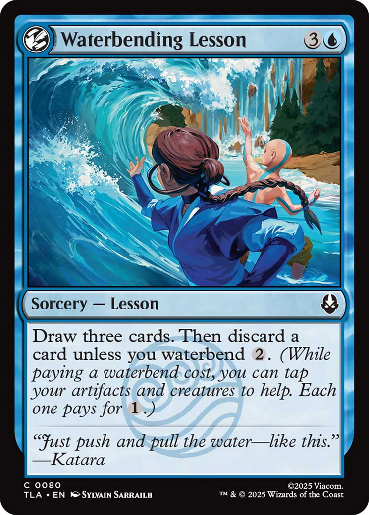 Waterbending Lesson
