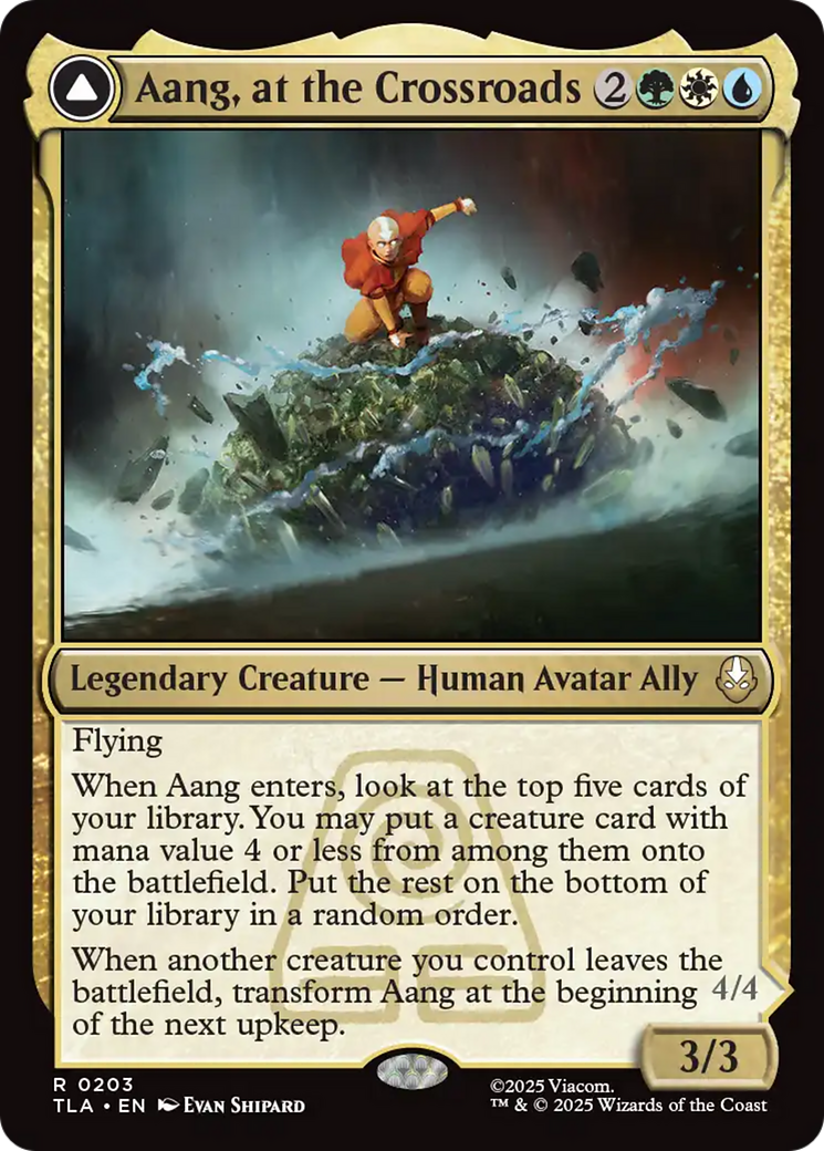 Aang, at the Crossroads // Aang, Destined Savior