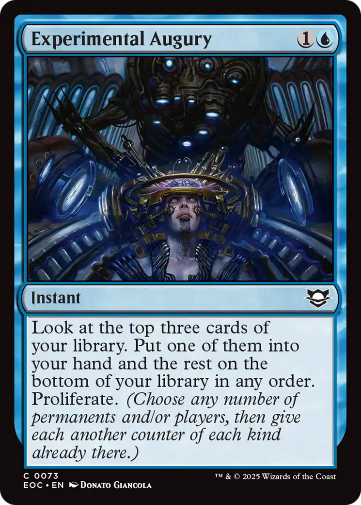 Experimental Augury