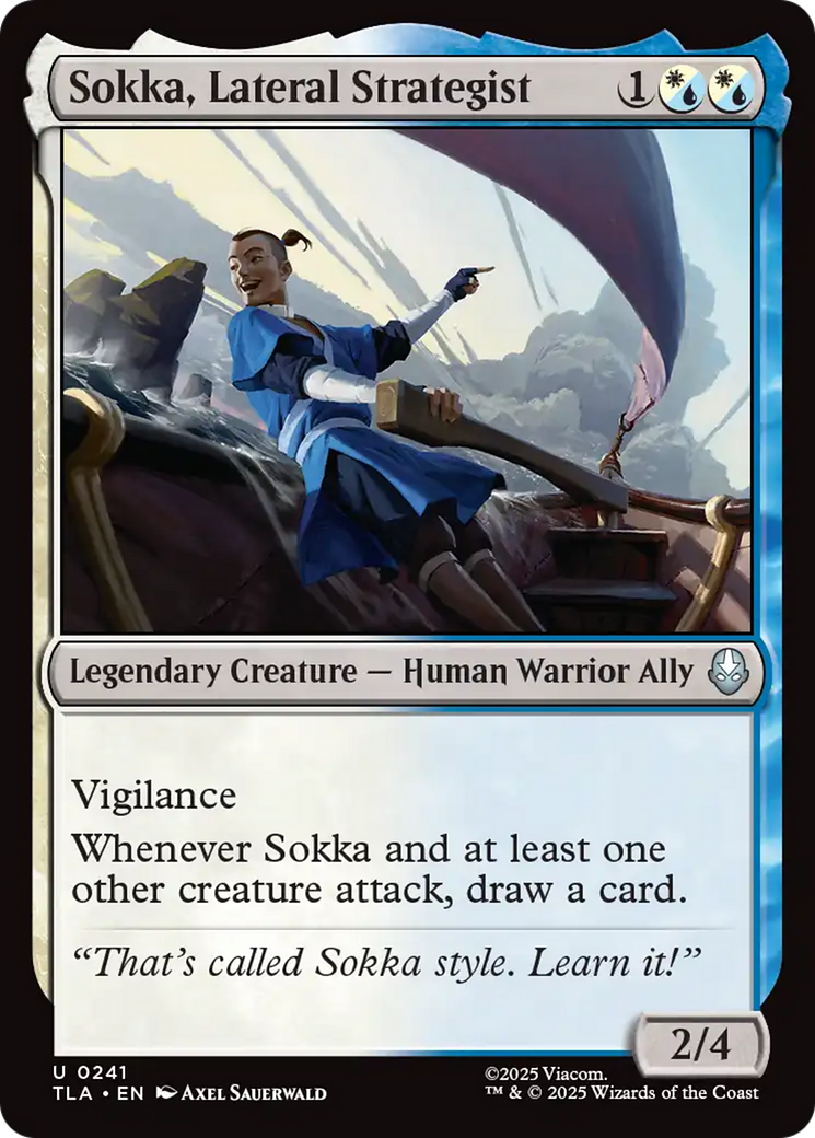 Sokka, Lateral Strategist