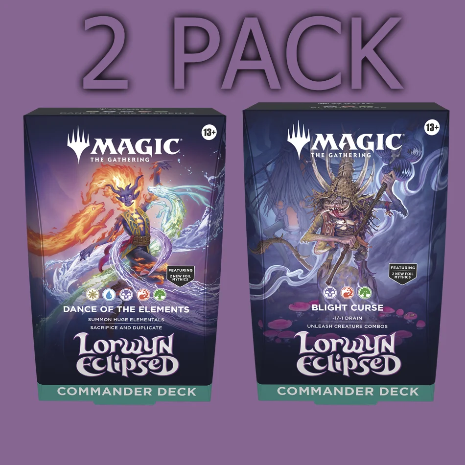Lorwyn Eclipsed Commander Decks [Set of 2]